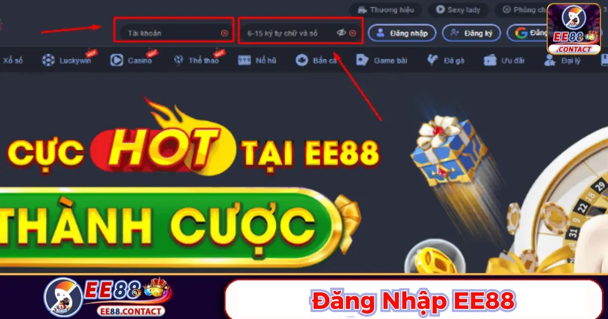 Làm thế nào để đăng nhập Ee88 khi bạn quên mật khẩu?