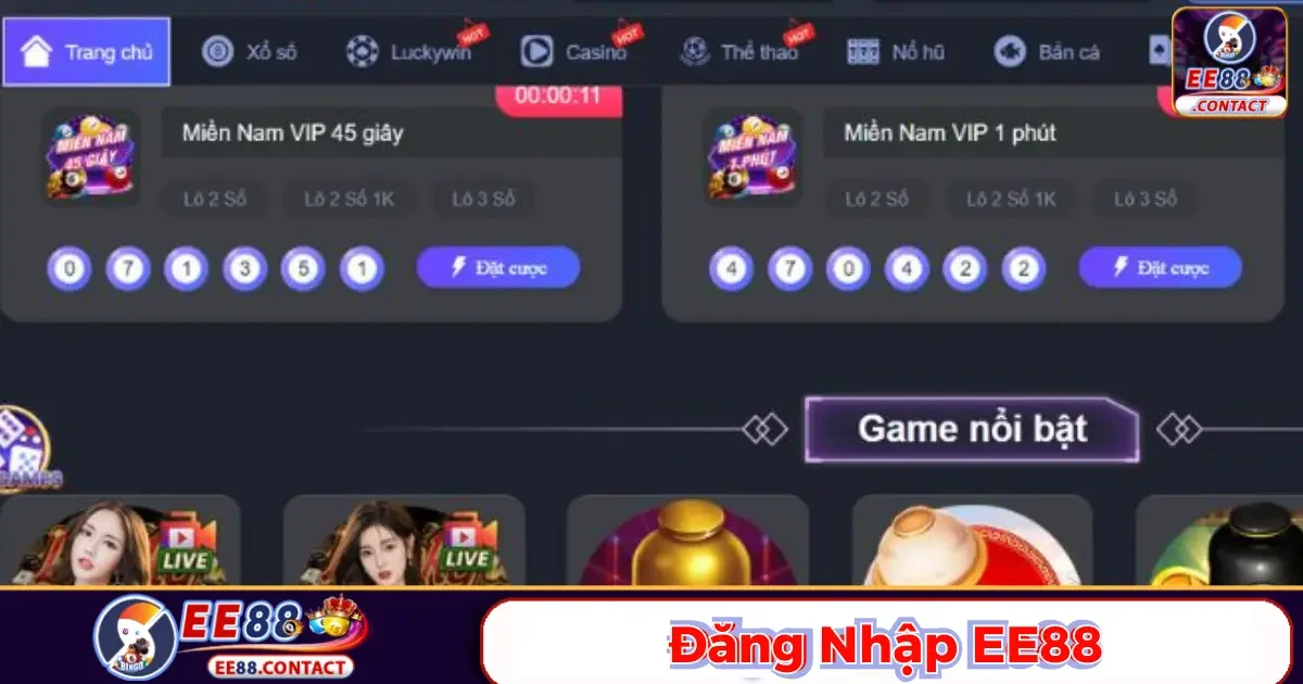 Lưu ý quan trọng khi đăng nhập Ee88 để đảm bảo tài khoản an toàn