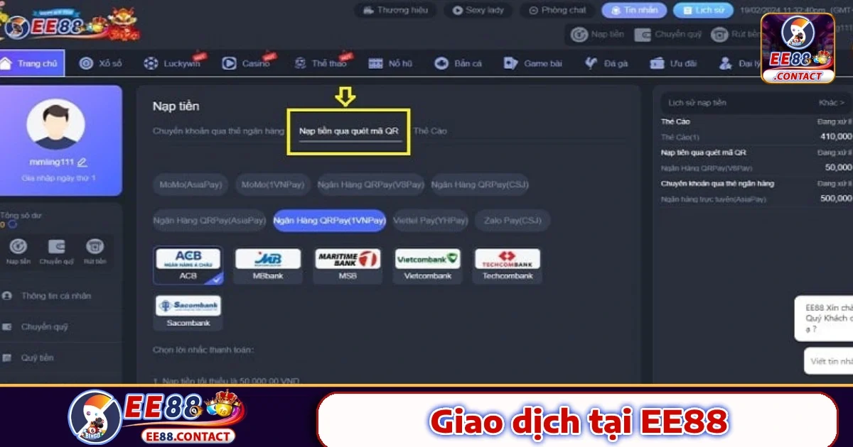 Ee88 29 Hệ Thống Giao Dịch An Toàn Và Tiện Lợi Tại Ee88