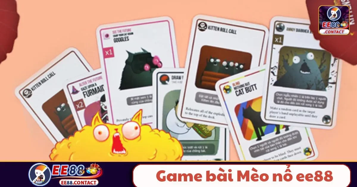 Game Bài Mèo Nổ EE88 – Trò Chơi Vui Nhộn, Hấp Dẫn 1 Mèo Nổ EE88 Là Gì? Tìm Hiểu Điểm Độc Đáo Của Trò Chơi