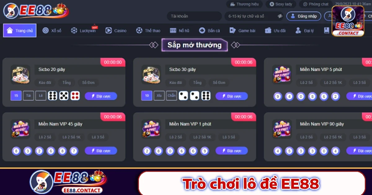 Lô đề Ee88 5 Cách tham gia Lô đề Ee88 dễ dàng