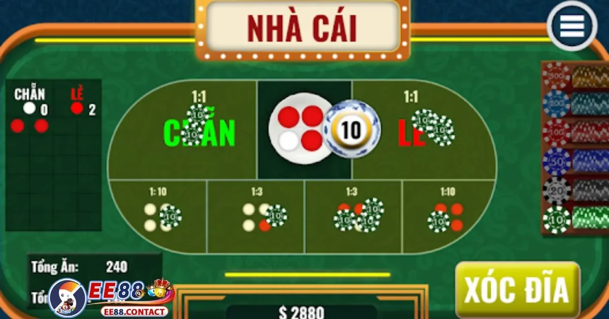 Xóc Đĩa EE88 – Tựa Game Đậm Chất Dân Gian 3 Cách chơi xóc đĩa trên nền tảng EE88