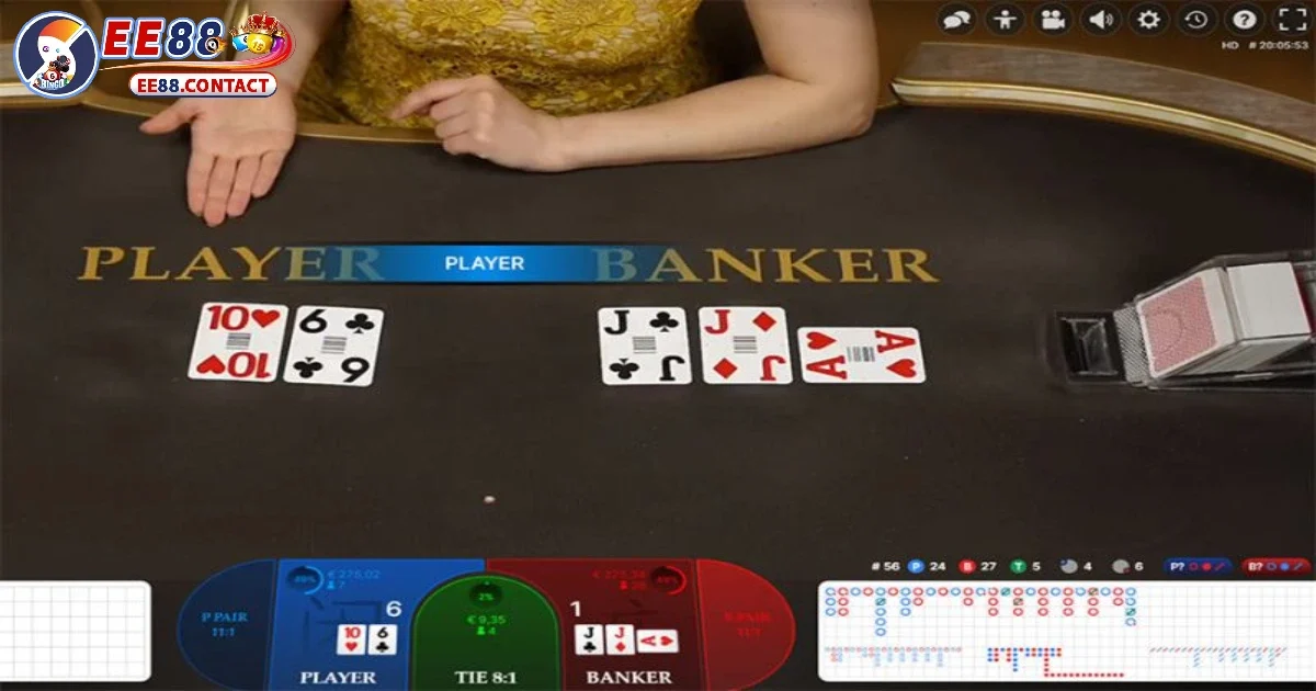 Phương Pháp 6789 Trong Baccarat EE88 – Kỹ Thuật Đếm Bài 4 Thời điểm bắt chuỗi thắng dễ thắng lớn